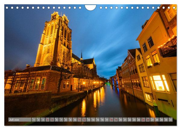 Produktbild: Ein Blick auf Dordrecht (Wandkalender 2026 DIN A4 quer), CALVENDO Monatskalender