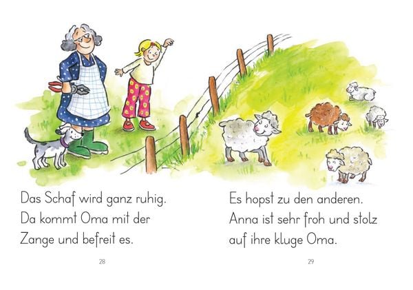 Produktbild: LESEZUG/1. Klasse: Anna, Oma und der Bauernhof