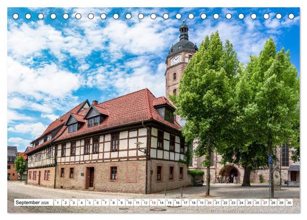 Produktbild: Rosenstadt Sangerhausen (Tischkalender 2026 DIN A5 quer), CALVENDO Monatskalender