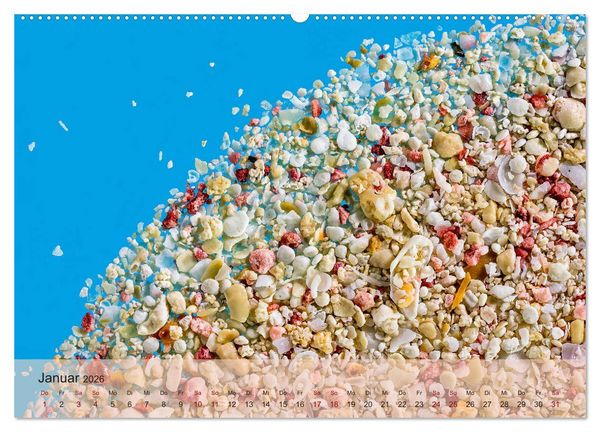 Produktbild: rosaroter korallensand (Wandkalender 2026 DIN A2 quer), CALVENDO Monatskalender