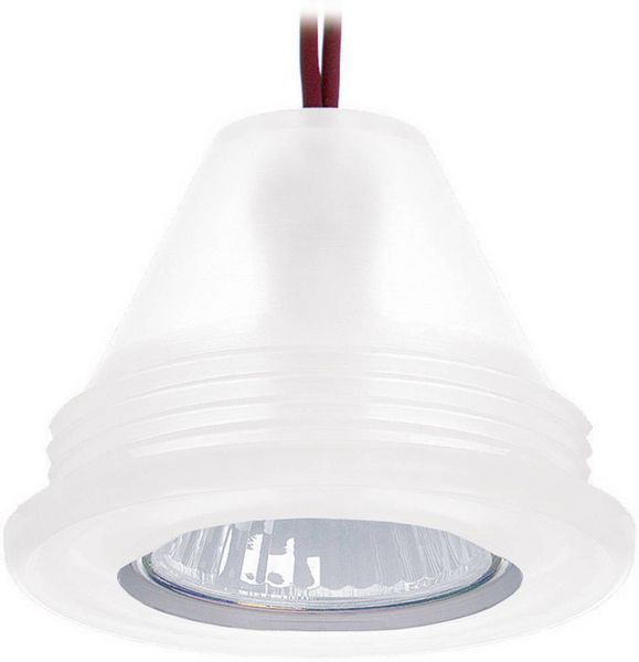 Produktbild: InterB&auml;r MAXI GU10 Serie 1000 1000-008.01 Silikon-Geh&auml;use 35W Wei&szlig;