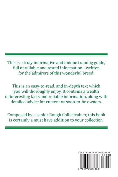 Produktbild: Rough Collie Training Guide Rough Collie Training Book Features