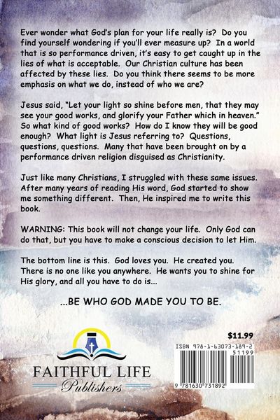 Produktbild: Be Who God Made You To Be