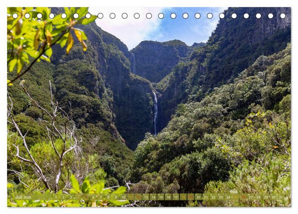 Produktbild: Faszination Madeira (Tischkalender 2026 DIN A5 quer), CALVENDO Monatskalender