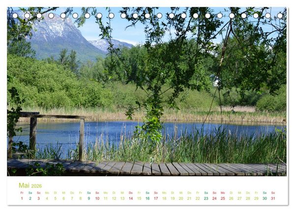 Produktbild: Der Kalterer See - Sch&ouml;nheit in S&uuml;dtirols S&uuml;den (Tischkalender 2026 DIN A5 quer), CALVENDO Monatskalender