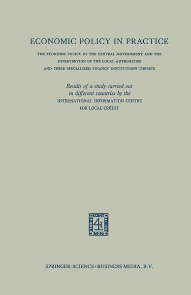 Produktbild: Economic policy in practice