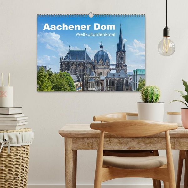 Produktbild: Aachener Dom - Weltkulturdenkmal (Wandkalender 2026 DIN A3 quer), CALVENDO Monatskalender