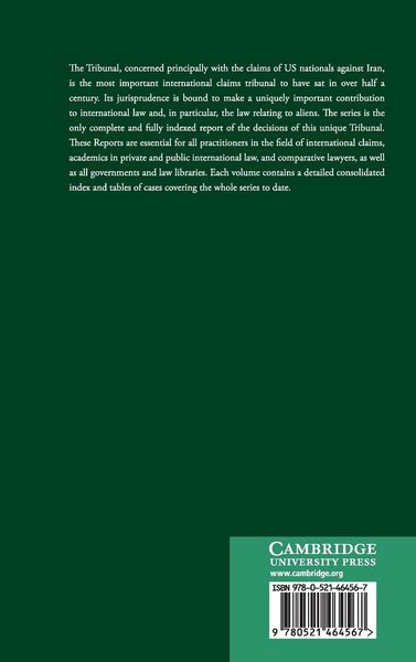 Produktbild: Iran-U.S. Claims Tribunal Reports