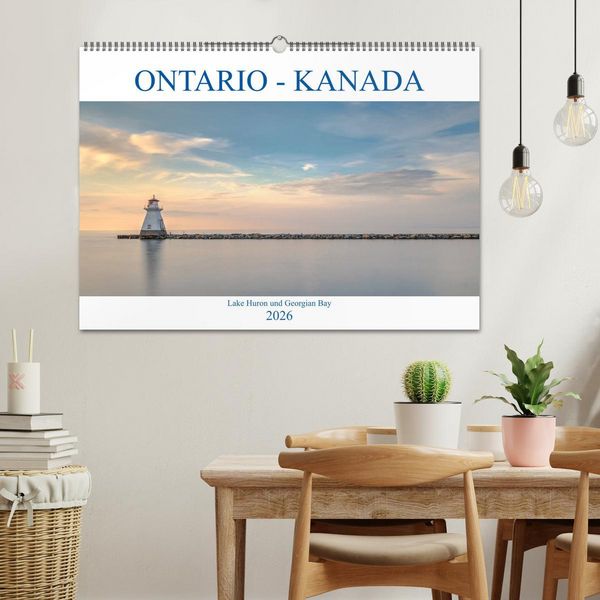 Produktbild: Ontario Kanada, Lake Huron und Georgian Bay (Wandkalender 2026 DIN A2 quer), CALVENDO Monatskalender