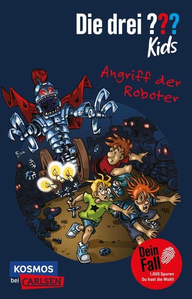 Produktbild: Die drei ??? Kids Dein Fall: Angriff der Roboter