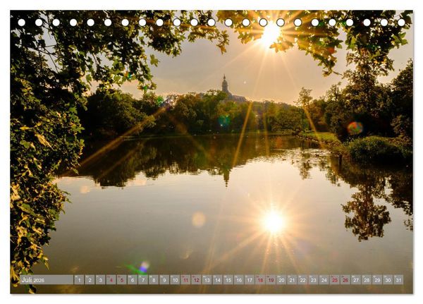 Produktbild: Ein Blick auf Sondershausen (Tischkalender 2026 DIN A5 quer), CALVENDO Monatskalender