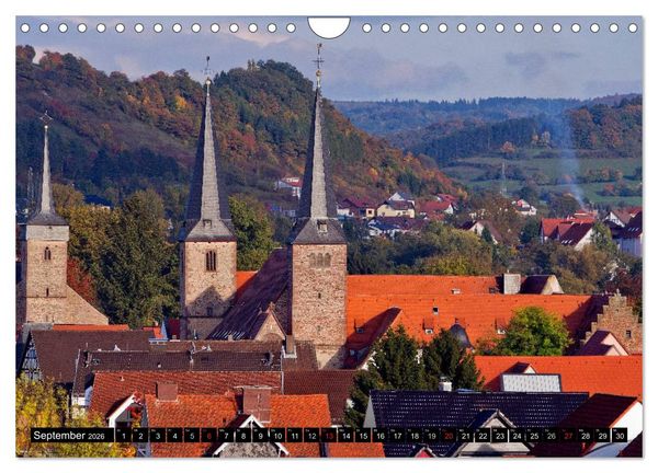Produktbild: Schl&uuml;chtern 2026 (Wandkalender 2026 DIN A4 quer), CALVENDO Monatskalender