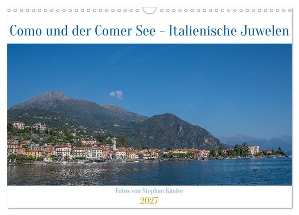 Produktbild: Como und der Comer See (Wandkalender 2027 DIN A3 quer), CALVENDO Monatskalender