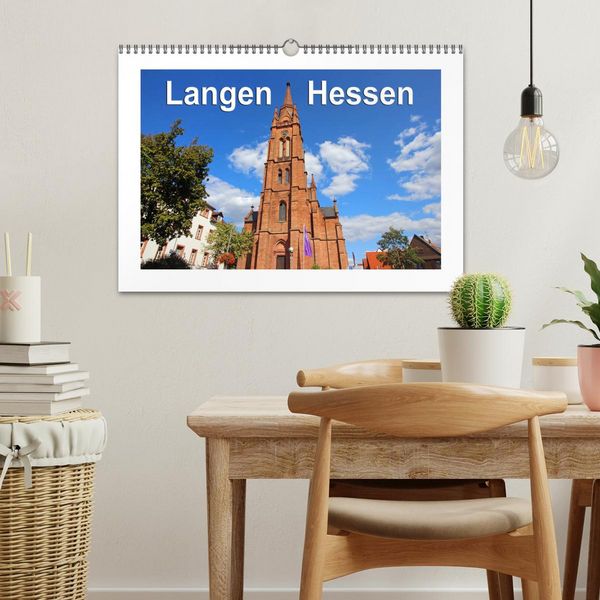 Produktbild: Langen - Hessen (Wandkalender 2026 DIN A3 quer), CALVENDO Monatskalender