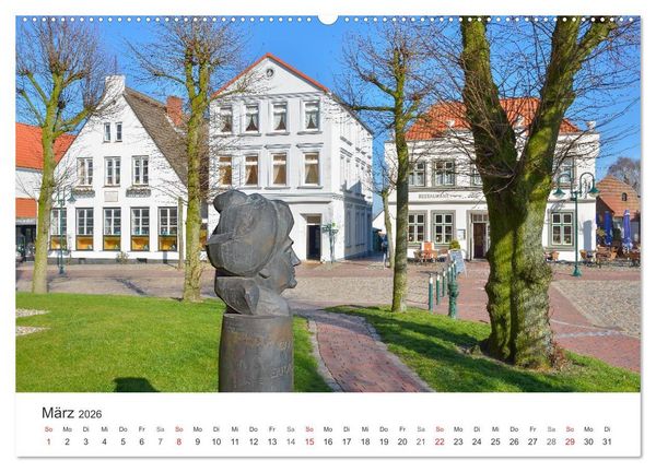 Produktbild: 750 Jahre Meldorf (hochwertiger Premium Wandkalender 2026 DIN A2 quer), Kunstdruck in Hochglanz