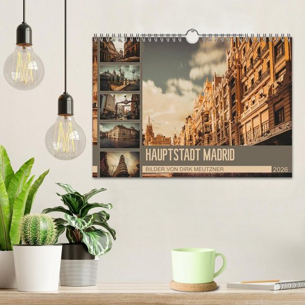 Produktbild: Hauptstadt Madrid (Wandkalender 2026 DIN A4 quer), CALVENDO Monatskalender