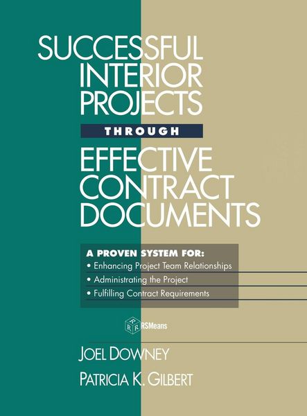 Produktbild: Successful Interior Projects Through Effective Contract Documents