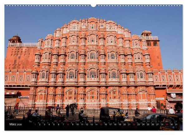 Produktbild: Indien - Rajasthan (hochwertiger Premium Wandkalender 2026 DIN A2 quer), Kunstdruck in Hochglanz