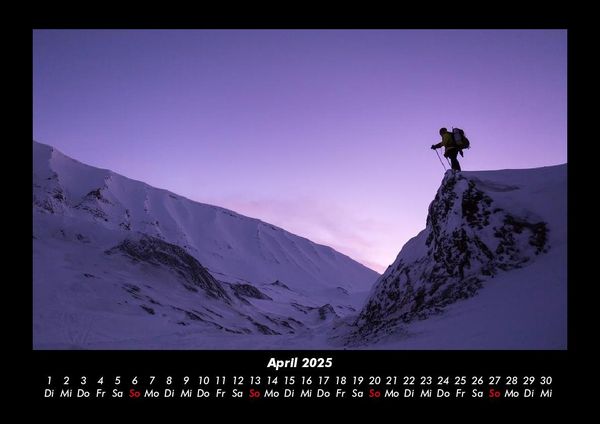 Produktbild: Berge 2025 Fotokalender DIN A3