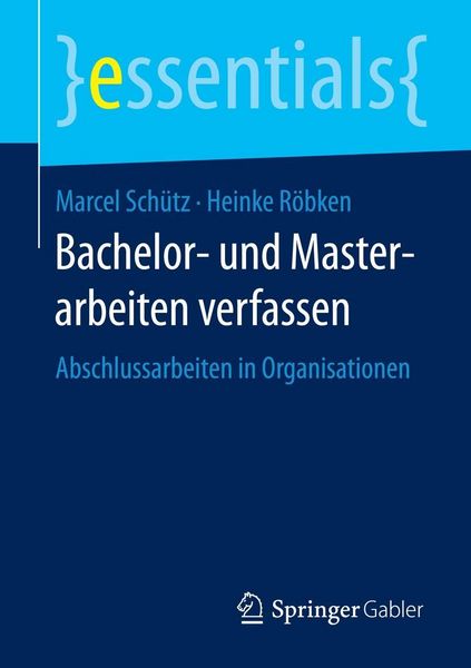 Produktbild: Bachelor- und Masterarbeiten verfassen