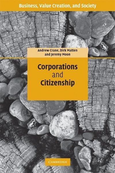 Produktbild: Corporations and Citizenship