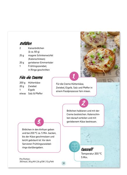 Produktbild: High Protein Fast Food aus dem Airfryer