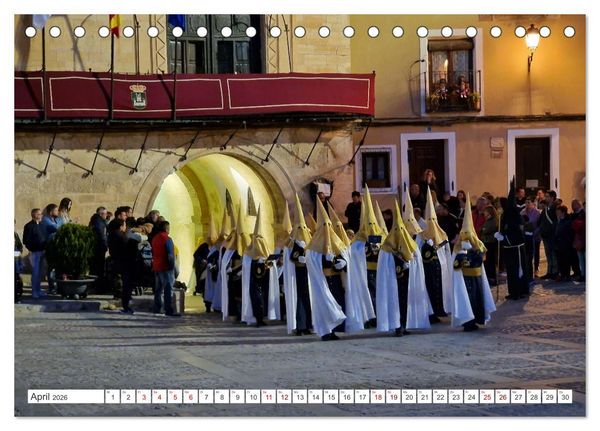 Produktbild: Camino Levante - magische Momente auf stillen Wegen (Tischkalender 2026 DIN A5 quer), CALVENDO Monatskalender
