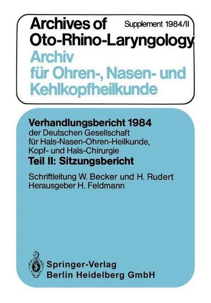 Produktbild: Teil II: Sitzungsbericht