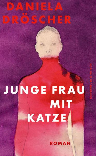 Produktbild: Junge Frau mit Katze