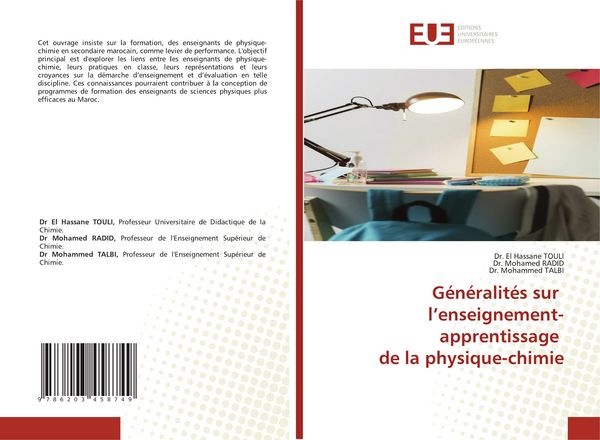 Produktbild: G&eacute;n&eacute;ralit&eacute;s sur l'enseignement-apprentissage de la physique-chimie