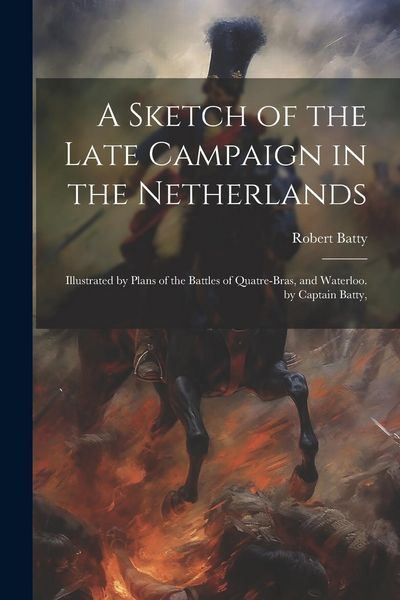 Produktbild: A Sketch of the Late Campaign in the Netherlands: Illustrated by Plans of the Battles of Quatre-Bras, and Waterloo. by Captain Batty,