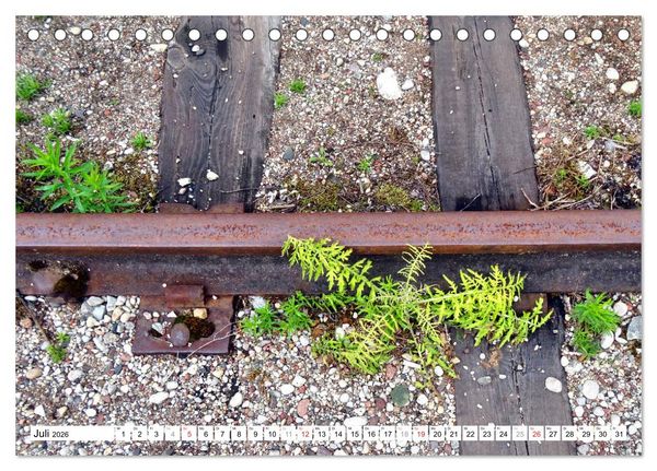 Produktbild: Schienen ins Nichts - Ein St&uuml;ck ostpreu&szlig;ischer Eisenbahngeschichte (Tischkalender 2026 DIN A5 quer), CALVENDO Monatskalender
