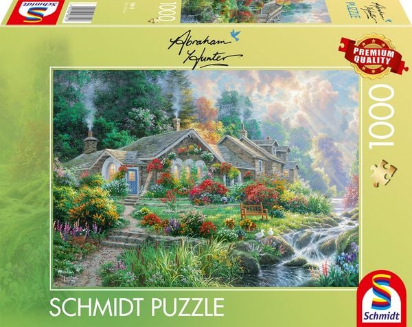 Schmidt 58811 - Abraham Hunter, Wiesenleuchten, Puzzle, 1000 Teile