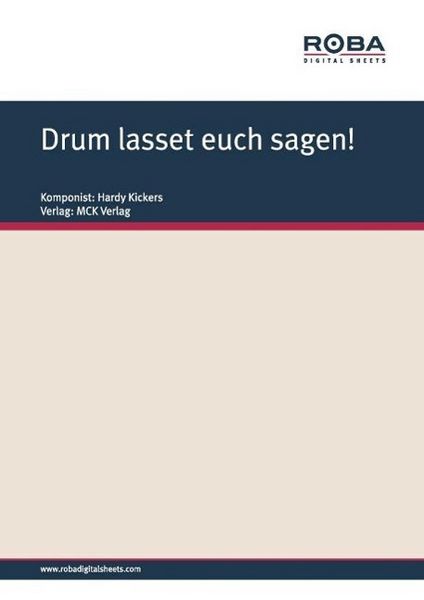 Produktbild: Drum lasset euch sagen!