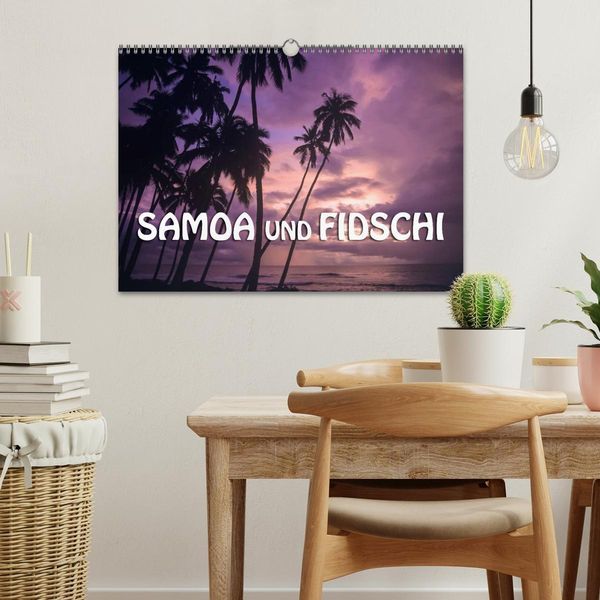 Produktbild: Samoa und Fidschi (Wandkalender 2026 DIN A3 quer), CALVENDO Monatskalender