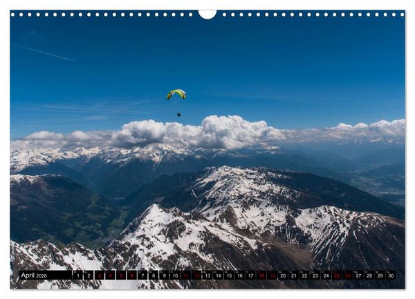 Produktbild: Paragliding - unvergessliche Momente erleben (Wandkalender 2026 DIN A3 quer), CALVENDO Monatskalender