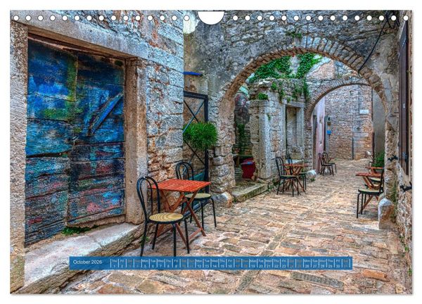 Produktbild: Istria - Croatia The green oasis of the northern Adriatic. (Wall Calendar 2026 DIN A4 landscape), CALVENDO 12 Month Wall Calendar
