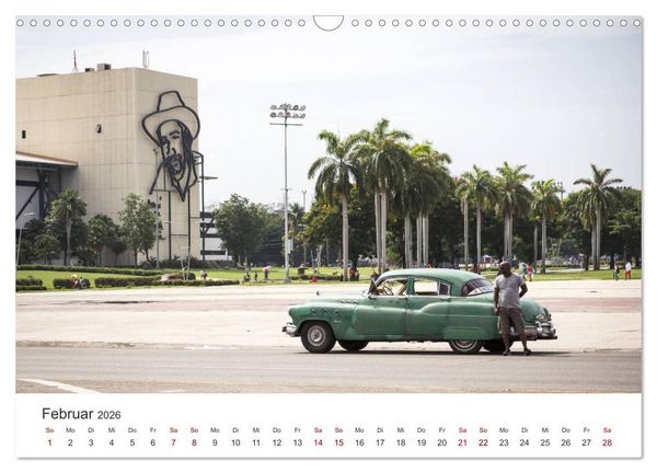 Produktbild: Postkarten aus Kuba (Wandkalender 2026 DIN A3 quer), CALVENDO Monatskalender