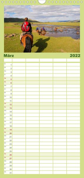 Produktbild: Familienplaner Backpacker um die Welt (Wandkalender 2022 , 21 cm x 45 cm, hoch)