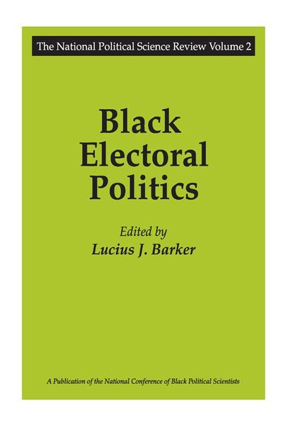Produktbild: Black Electoral Politics