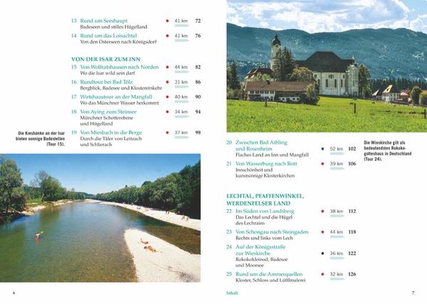 Radtouren am Wasser München & Umgebung