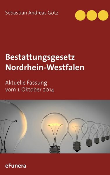 Produktbild: Bestattungsgesetz Nordrhein-Westfalen