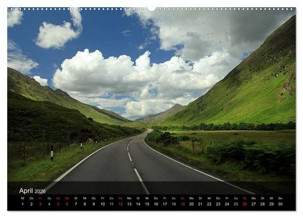 Produktbild: Schottland - magischen Orten auf der Spur (Wandkalender 2026 DIN A2 quer), CALVENDO Monatskalender