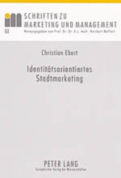 Produktbild: Identit&auml;tsorientiertes Stadtmarketing