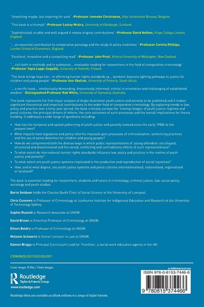 Produktbild: Youth Justice and Penality in Comparative Context