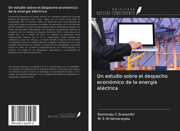 Produktbild: Un estudio sobre el despacho econ&oacute;mico de la energ&iacute;a el&eacute;ctrica