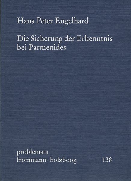 Produktbild: Die Sicherung der Erkenntnis bei Parmenides
