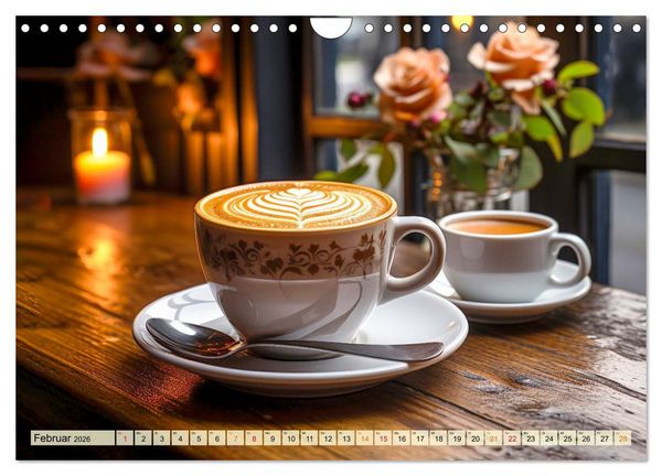 Produktbild: Mein Kaffee meine Bar (Wandkalender 2026 DIN A4 quer), CALVENDO Monatskalender