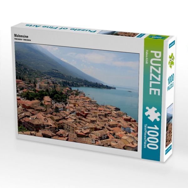Produktbild: CALVENDO Puzzle Malcesine | 1000 Teile Lege-Gr&ouml;&szlig;e 64x48cm Foto-Puzzle f&uuml;r gl&uuml;ckliche Stunden