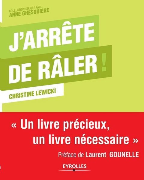Produktbild: J'arr&ecirc;te de r&acirc;ler !